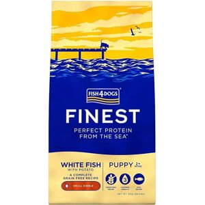 Fish4Dogs Cane Puppy Finest Pesce Bianco Small 12kg 12.00 kg