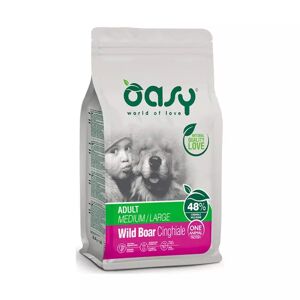 Oasy - Wonderfood Oasy Cinghiale OAP cane adulto Medium e Large 2,5 Kg 2.50 kg