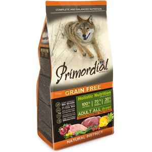 Primordial by Mister Pet Primordial Grain Free Cane Adulto All Breeds Cervo e Tacchino 12 Kg 12.00 kg