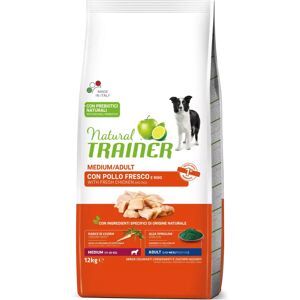 Trainer - Nova Food Natural Trainer cani Medium Adult Pollo Fresco e Riso 12 Kg 12.00 kg