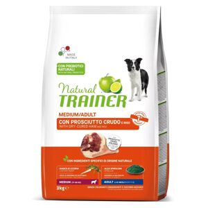 Trainer - Nova Food Natural Trainer cani Medium Adult Prosciutto crudo e Riso 3 Kg 3.00 kg