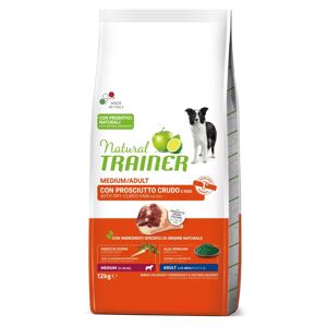 Trainer - Nova Food Natural Trainer cani Medium Adult Prosciutto crudo e Riso 12 Kg 12.00 kg