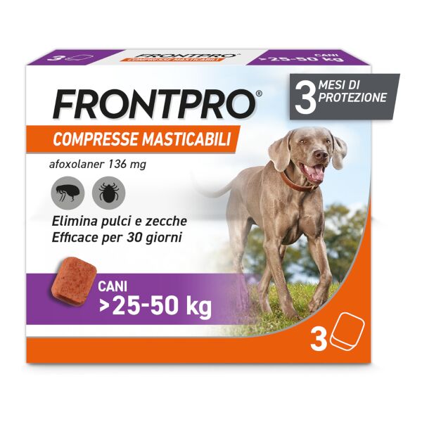 boehringer ing.anim.h.it.spa frontpro 3 compresse masticabili 25-50kg 136mg