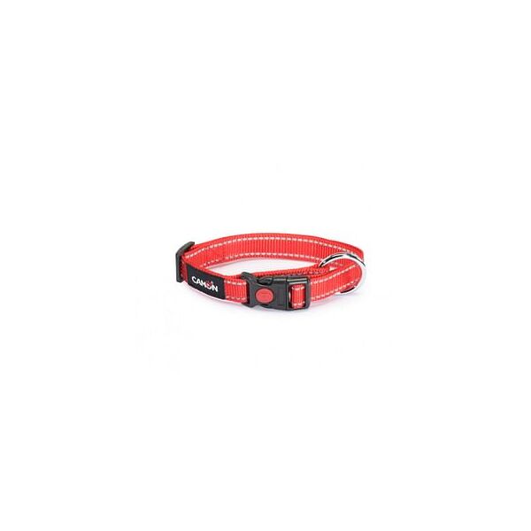 camon spa collare lowtension reflex rosso 20 mm x 33/53 cm