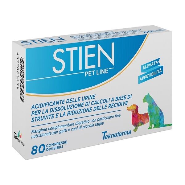 teknofarma vet stien pet line 80cpr gatt/cani