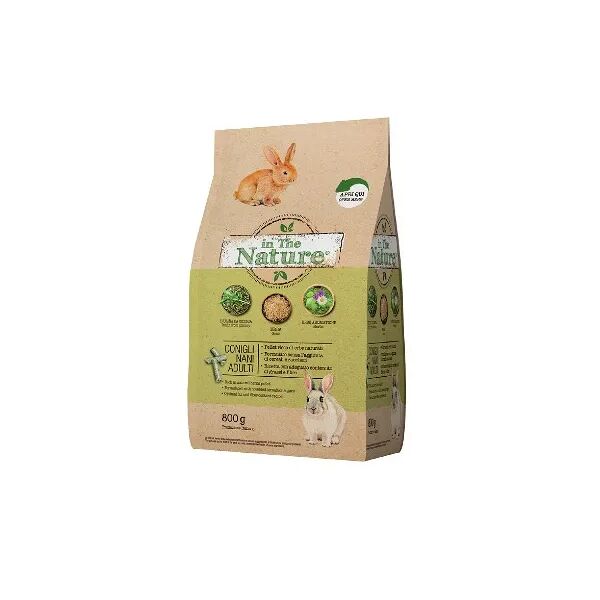 in the nature conigli nani pellet per adulti 800g