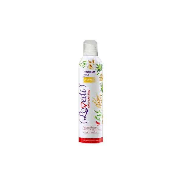 lovedi shampoo cane mousse cuccioli 300ml