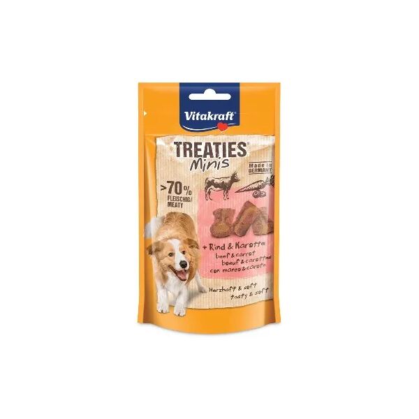 vitakraft treaties minis carne carota 48g