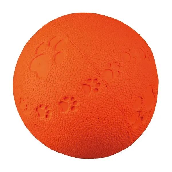 trixie palla per cane in gomma naturale con squittio cm.7.5