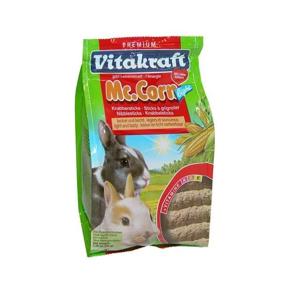 vitakraft roditori mc corn light spuntino mais 50g