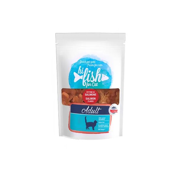 hi fish snack cat fettine al salmone 40g 40g