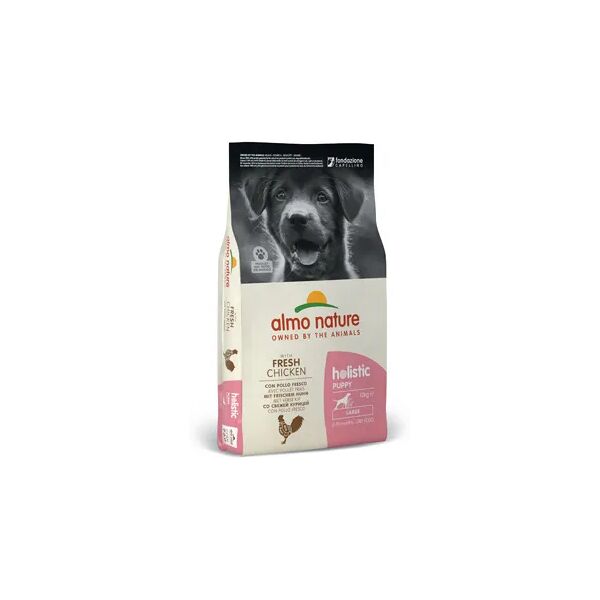 almo nature puppy holistic  large pollo 12kg