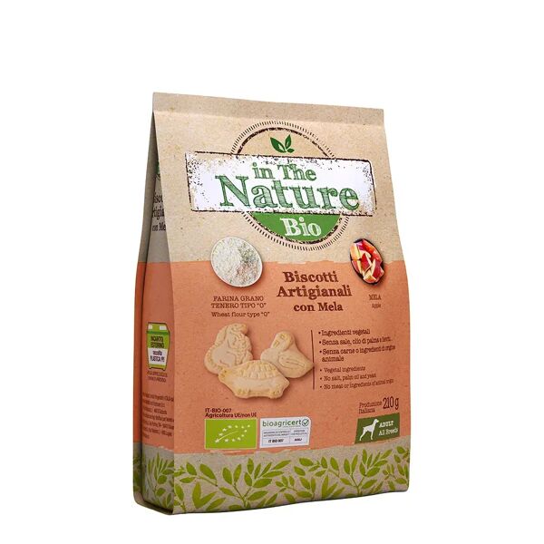 in the nature bio biscotti mela 210g 210g