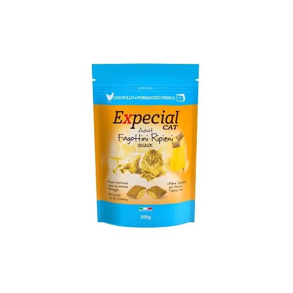 expecial cat fagottini pollo e formaggio big pack 300g 300g