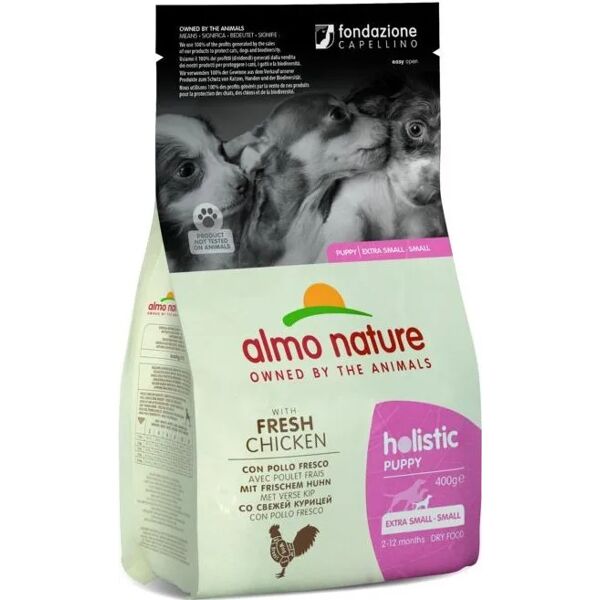 almo nature puppy holistic small pollo e riso 400g