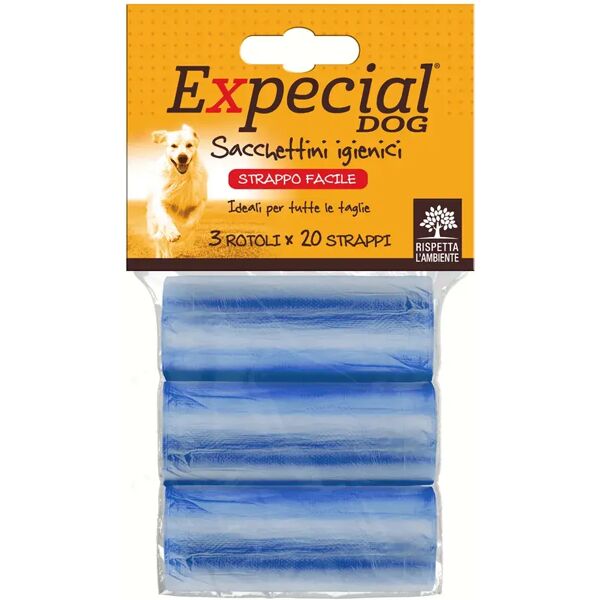 expecial sacchetti igienici blu  3x20