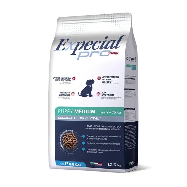 expecial pro puppy medium pesce 12.5kg