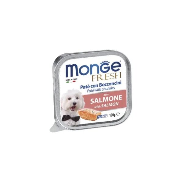 monge fresh dog vaschetta multipack 32x100g salmone