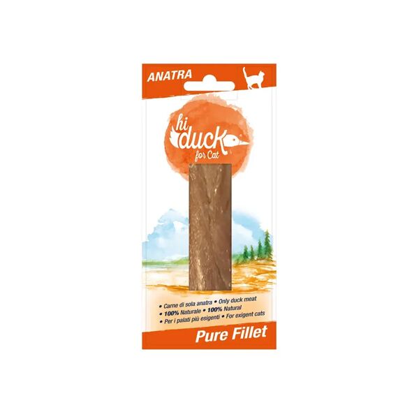 hi duck snack cat pure fillet con anatra 15g 15g