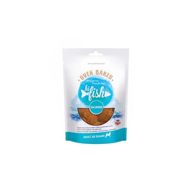 hi fish snack dog biscotti al salmone 250g 250g