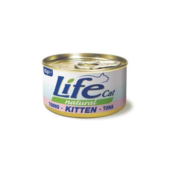 life pet care natural kitten lattina multipack 24x85g tonno