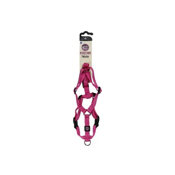 pet around you pettorina reflective nylon rosa s