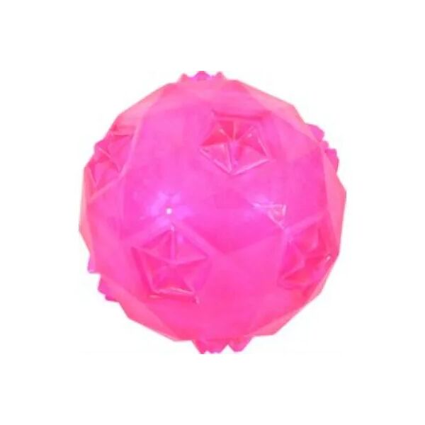 lovedi gioco cane palla tpr con rimbalzo fucsia cm.6