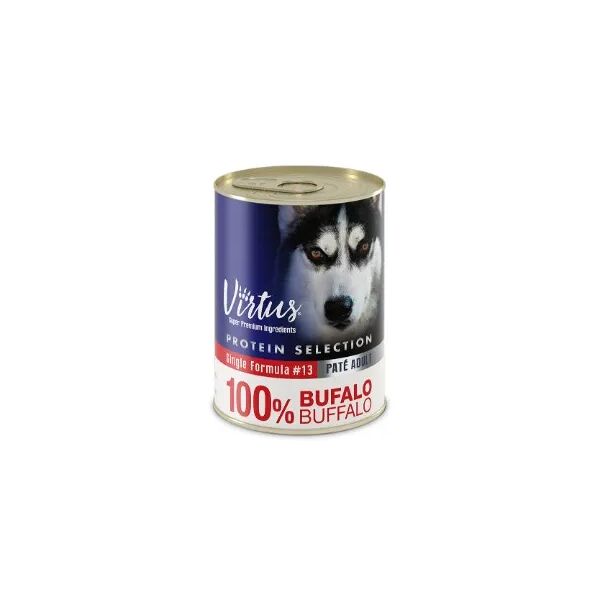 virtus protein selection dog lattina 400g bufalo