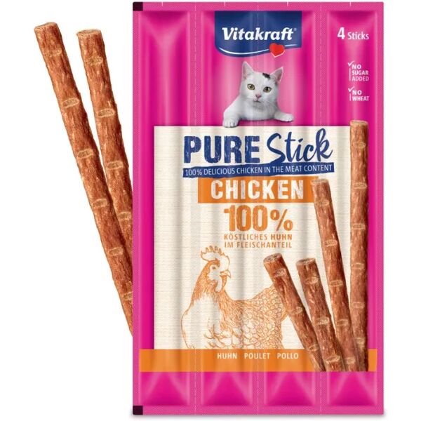 vitakraft pure stick pollo 4x5g