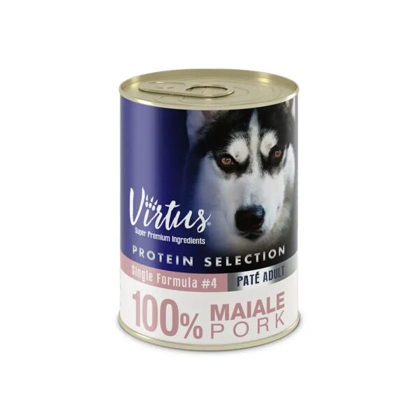 virtus protein selection dog lattina 400g maiale