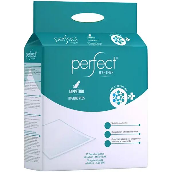 perfect tappetini con clorexidina hygiene cm.60x60