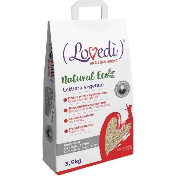 lovedi lovedì lettiera vegetale carboni attivi 3.5kg