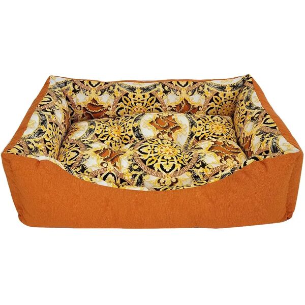 lovedi cuccia rettangolare calliope arancio cm.80