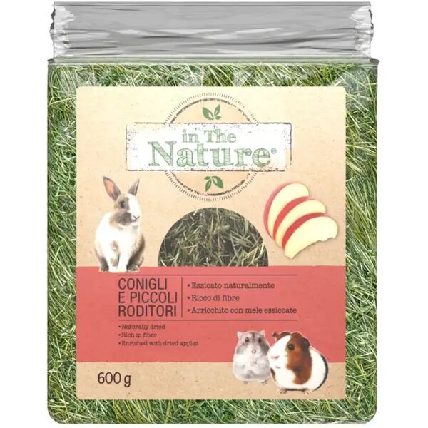 in the nature fieno con mela per roditori 600g