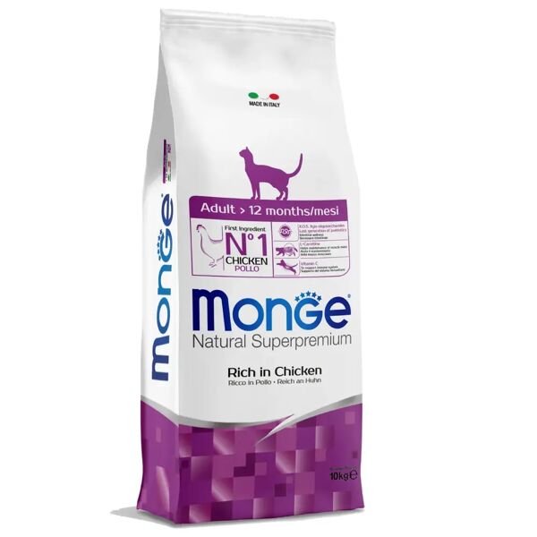 monge adult con pollo per gatto 10kg