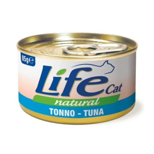 life pet care natural cat lattina multipack 6x85g tonno