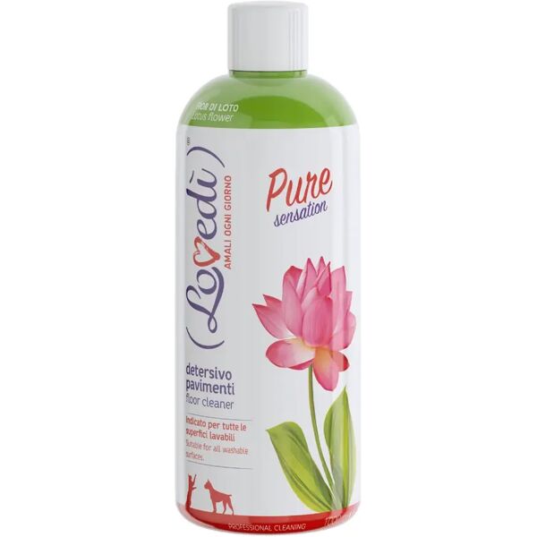 lovedi detersivo pavimenti pure sensation fiori di loto 1l