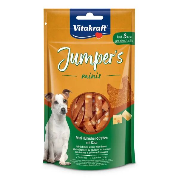 vitakraft jumper's minis pollo e formaggio 80g