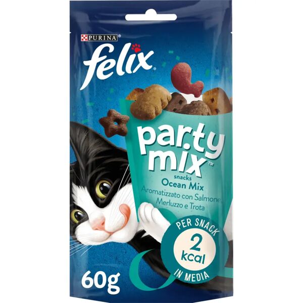felix party mix snack gatto ocean mix 60g