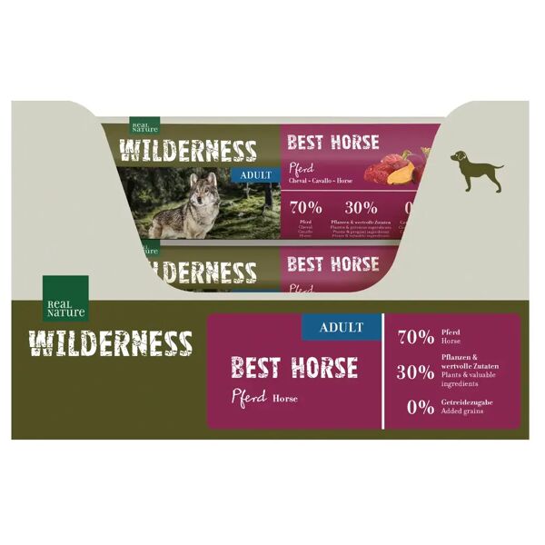 real nature wilderness dog salamotto 400g cavallo