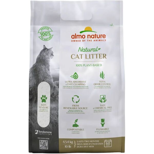 almo nature lettiera per gatto 4.5kg