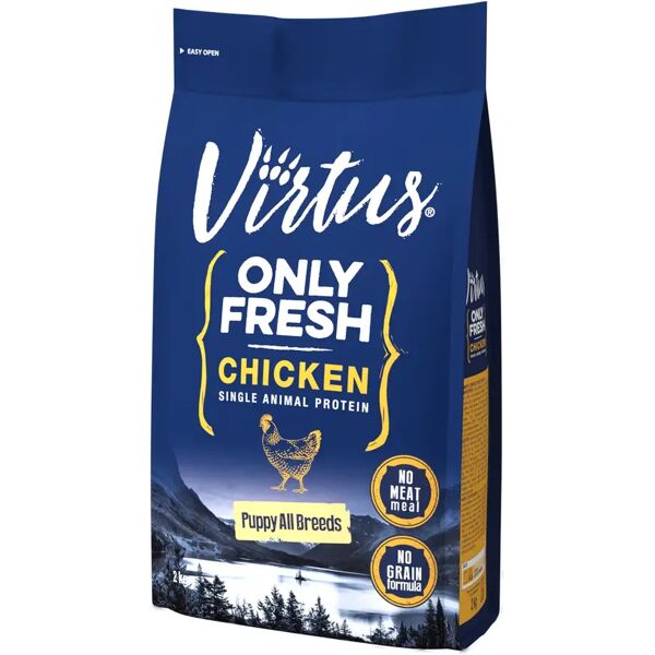 virtus dog only fresh puppy pollo 2kg