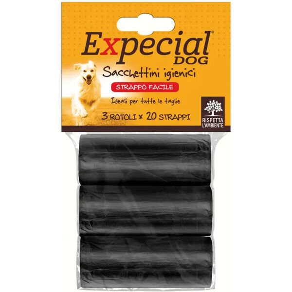 expecial sacchetti igienici neri 3x20