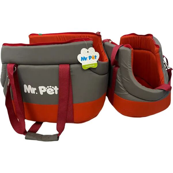 mr pet set 2 trasportini per cane 2 pz