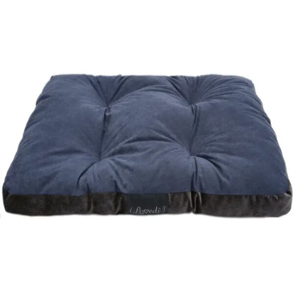 lovedi cuscino per cani british mattress blu