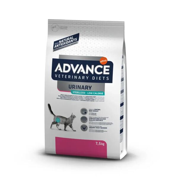 advance diets cat urinary sterilized low calorie 7.5kg