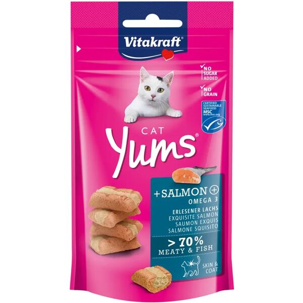 vitakraft cat yums 40g salmone