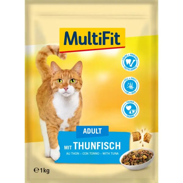 multifit gatto adult con tonno 1kg