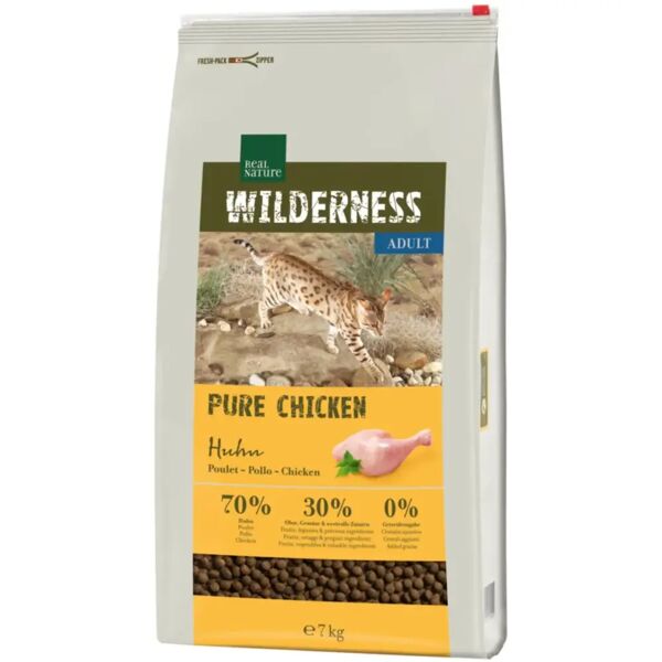 real nature wilderness gatto adult pure pollo 7kg