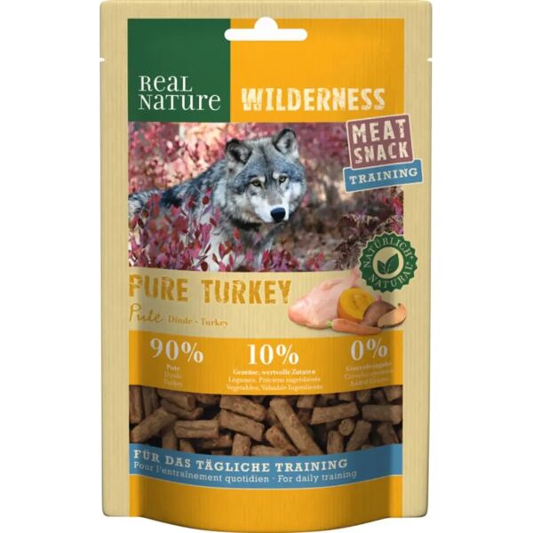 real nature wilderness snack cane training 150g tacchino